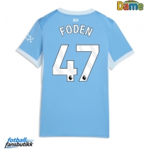 Manchester City Phil Foden #47 Hjemmedrakt Dame 2026-27 Kortermet